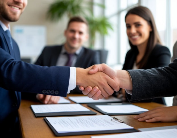 собеседование, договор, HR, менеджмент, команда, сотрудничество